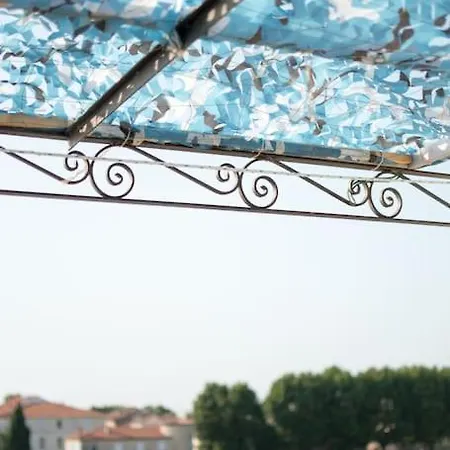 Rhona, Terrasse Vue Sur Le Rhone Villa Arles Exterior photo